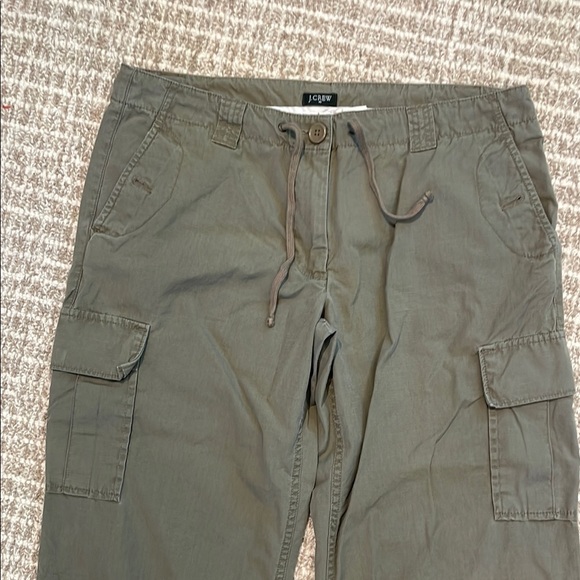 Women’s J CREW Gray Cargo Pants - Picture 2 of 6